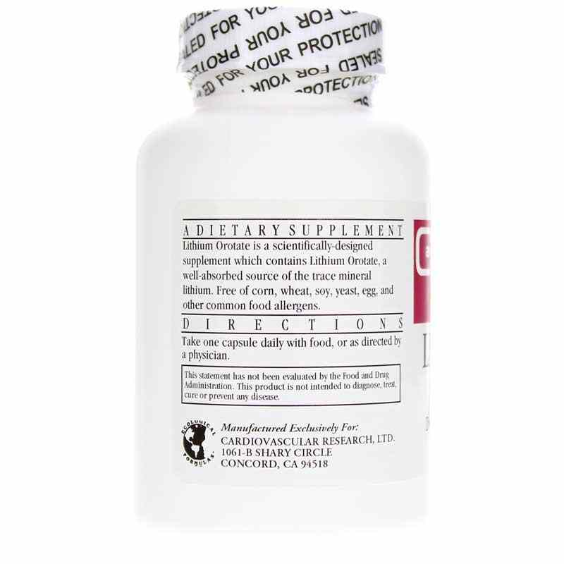 Lithium (Orotate) 5 Mg, by Cardiovascular Research, image #3