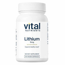 Lithium (orotate) 5 Mg, by Vital Nutrients