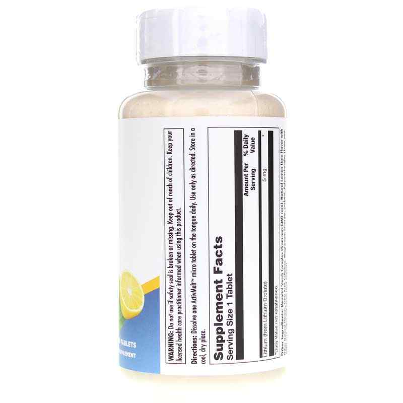 Lithium Orotate ActivMelt, Lemon Lime, by Kal, image #2