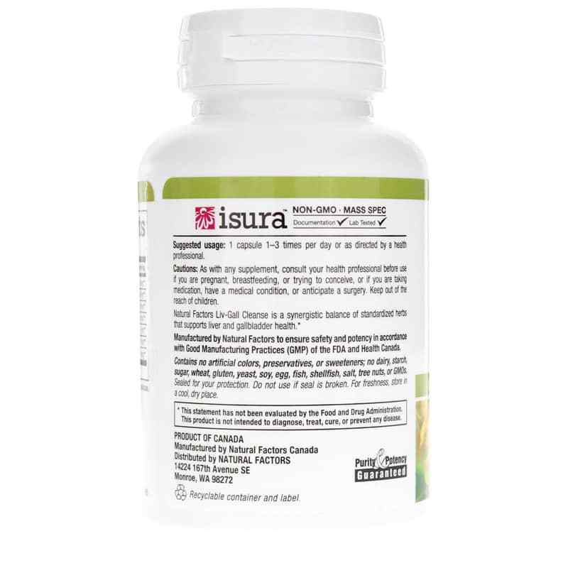 Liv-Gall Cleanse, by Natural Factors, image #3