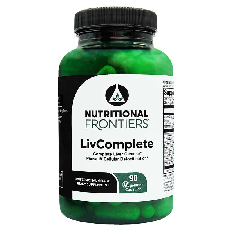 LivComplete Complete Liver Cleanse, Nutritional Frontiers ...