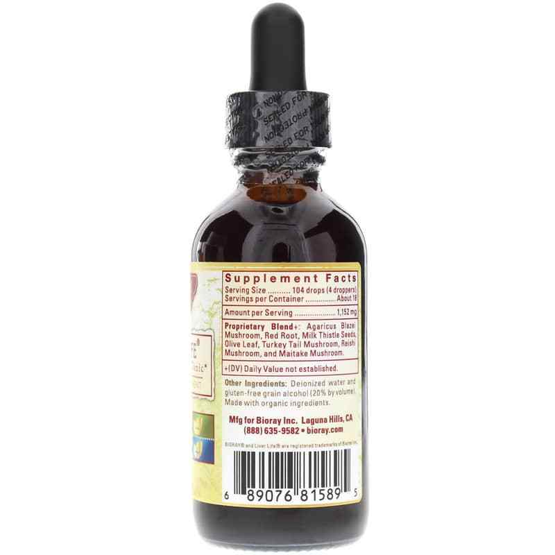 Liver Life Revitalizing Tonic, 2 Oz, by BioRay, image #2