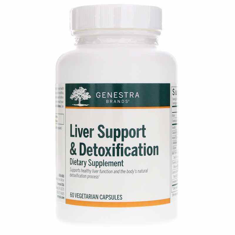 Liver Support & Detoxification, by Genestra
