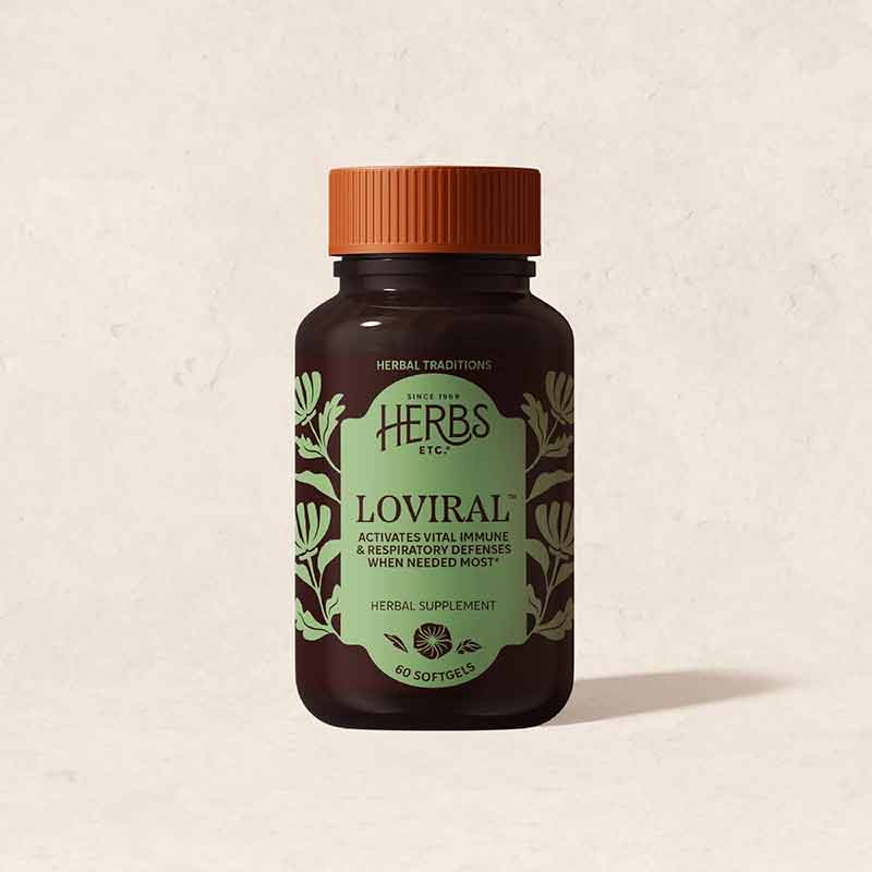 Loviral Softgels, 60 Softgels, by Herbs, Etc