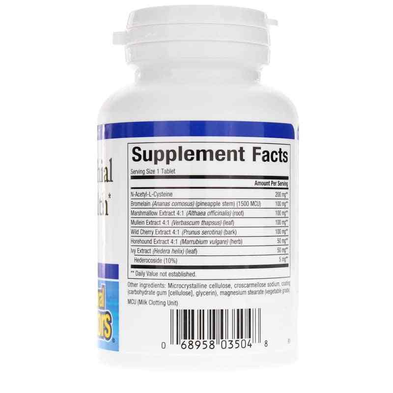 Lung, Bronchial & Sinus Health, 45 Tablets, by Natural Factors, image #2