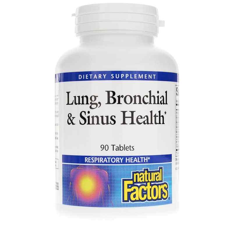Lung, Bronchial & Sinus Health, by Natural Factors