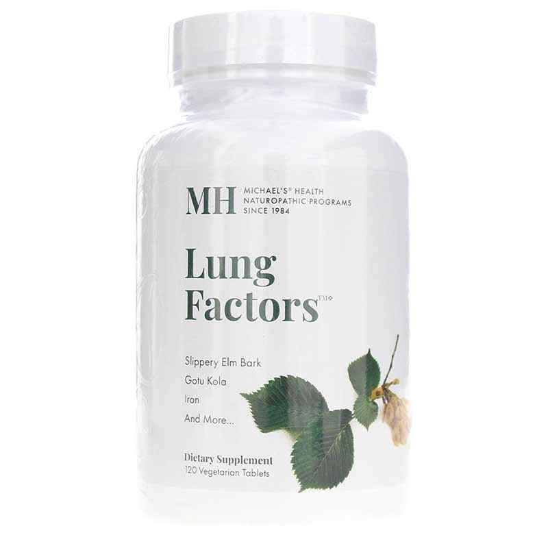 Lung Factors, 120 Veg Tablets, by Michael's Health