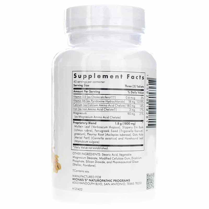 Lung Factors, 120 Veg Tablets, by Michael's Health, image #2