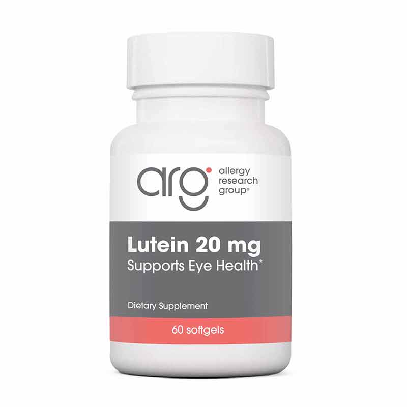 Lutein 20 Mg, by Allergy Research Group