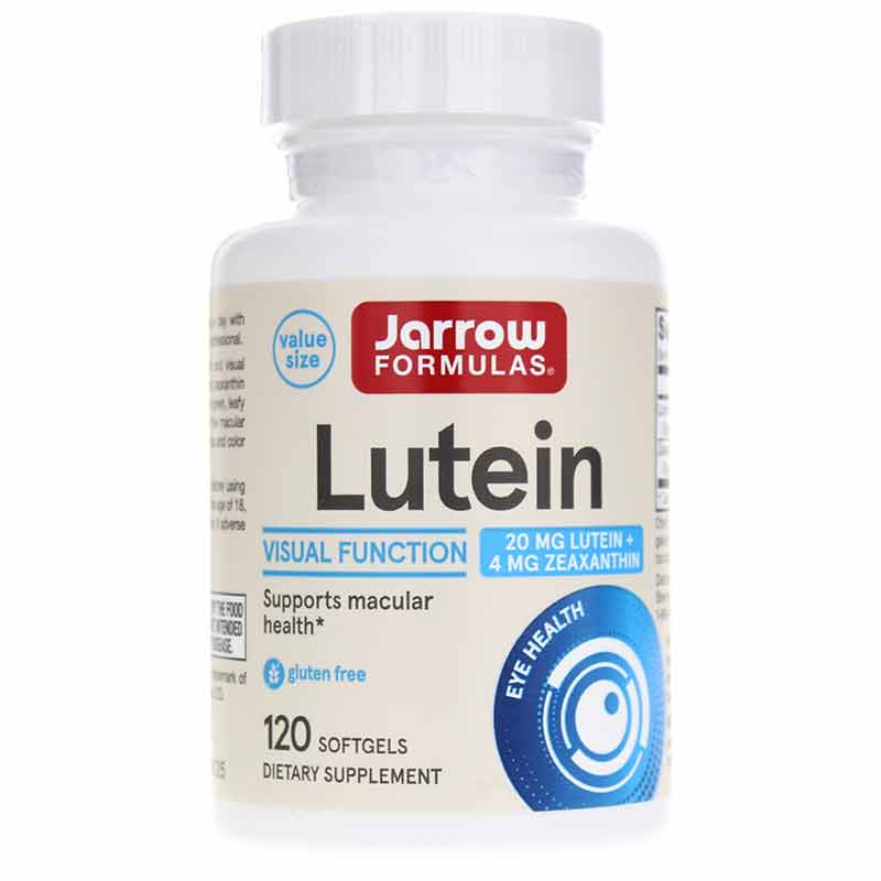 Lutein 20 Mg, 120 Softgels, by Jarrow Formulas