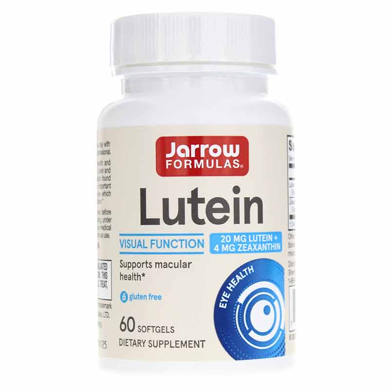 Lutein 20 Mg, 60 Softgels, by Jarrow Formulas