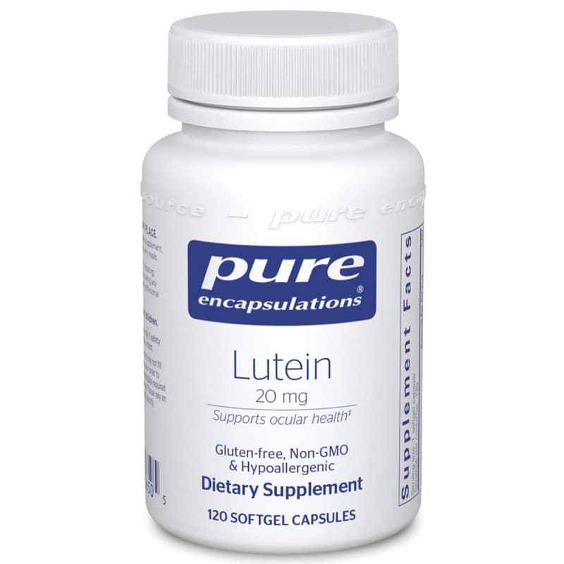 Lutein 20 Mg, by Pure Encapsulations