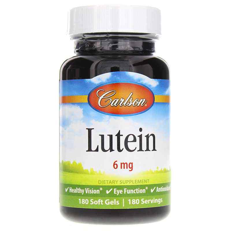 Lutein 6 Mg, by Carlson Labs