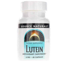 Lutein 6 Mg, by Source Naturals