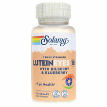 Lutein Eyes 18 Mg, 30 Veg Capsules, by Solaray
