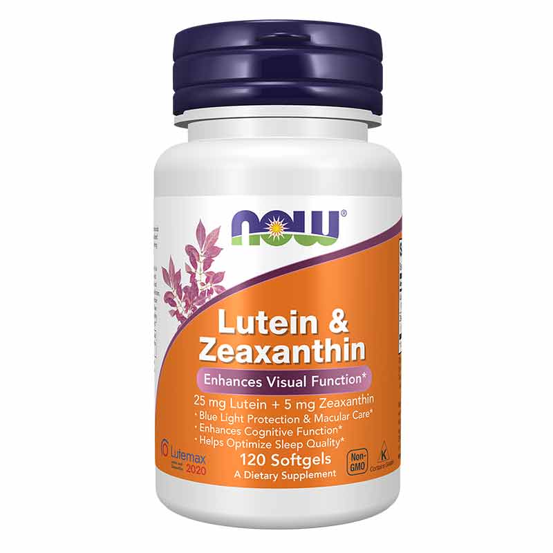 Lutein & Zeaxanthin, 120 Softgels, by NOW Foods