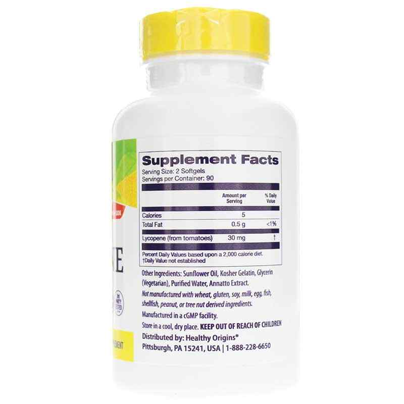 Lycopene 15 Mg, 180 Softgels, by Healthy Origins, image #2