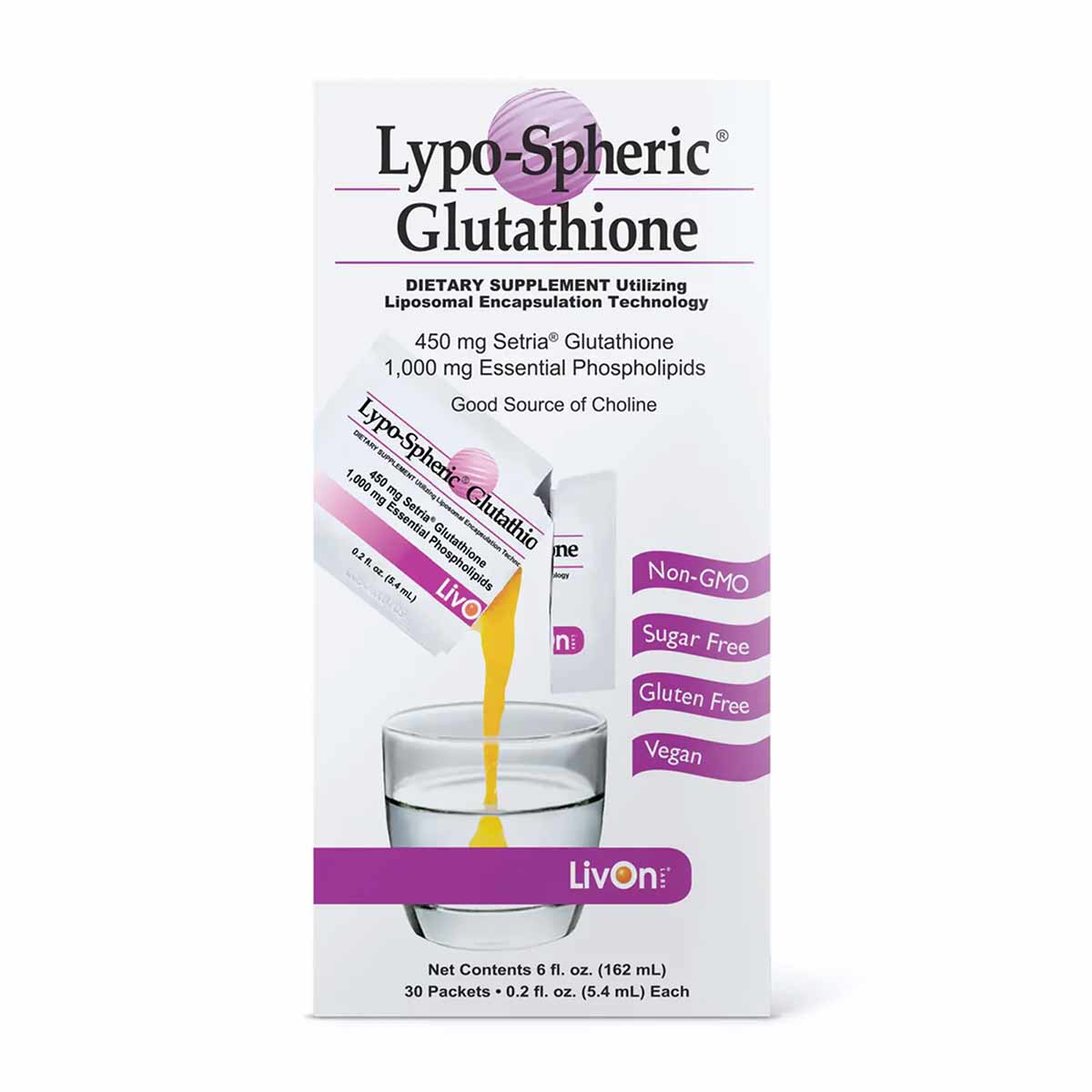 Lypo-Spheric Glutathione, 30 Pack(s), by LivOn Laboratories