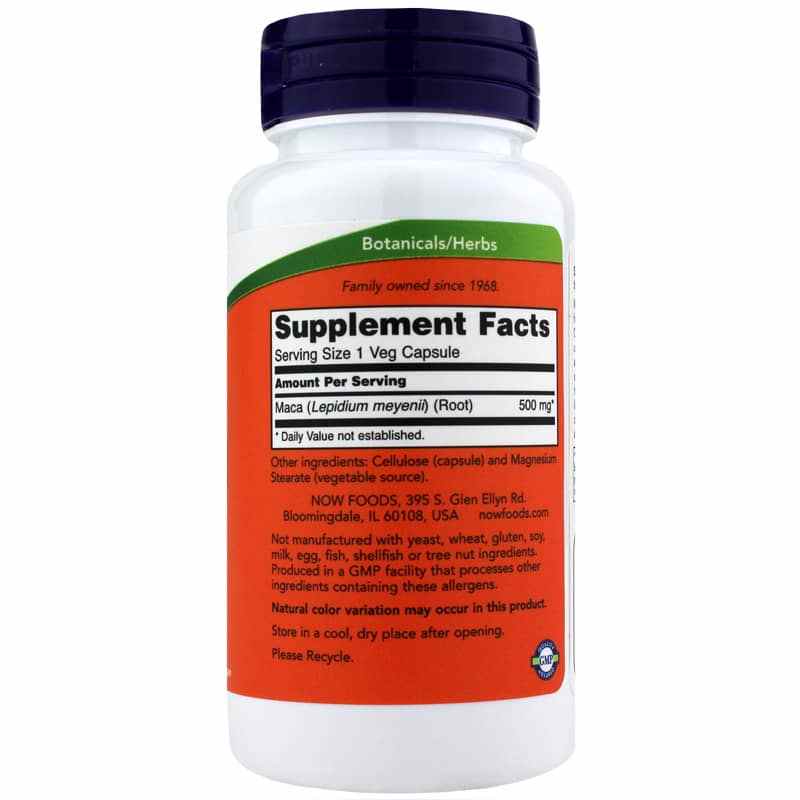 Maca 500 Mg, by NOW Foods, image #2