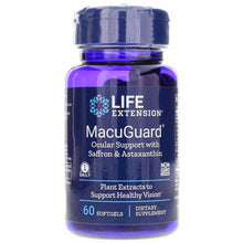 MacuGuard Ocular Support with Saffron & Astaxanthin, by Life Extension