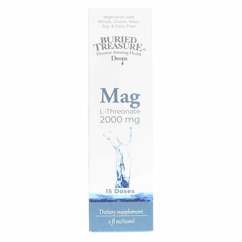 Mag L-Threonate 2000 Mg, by Buried Treasure