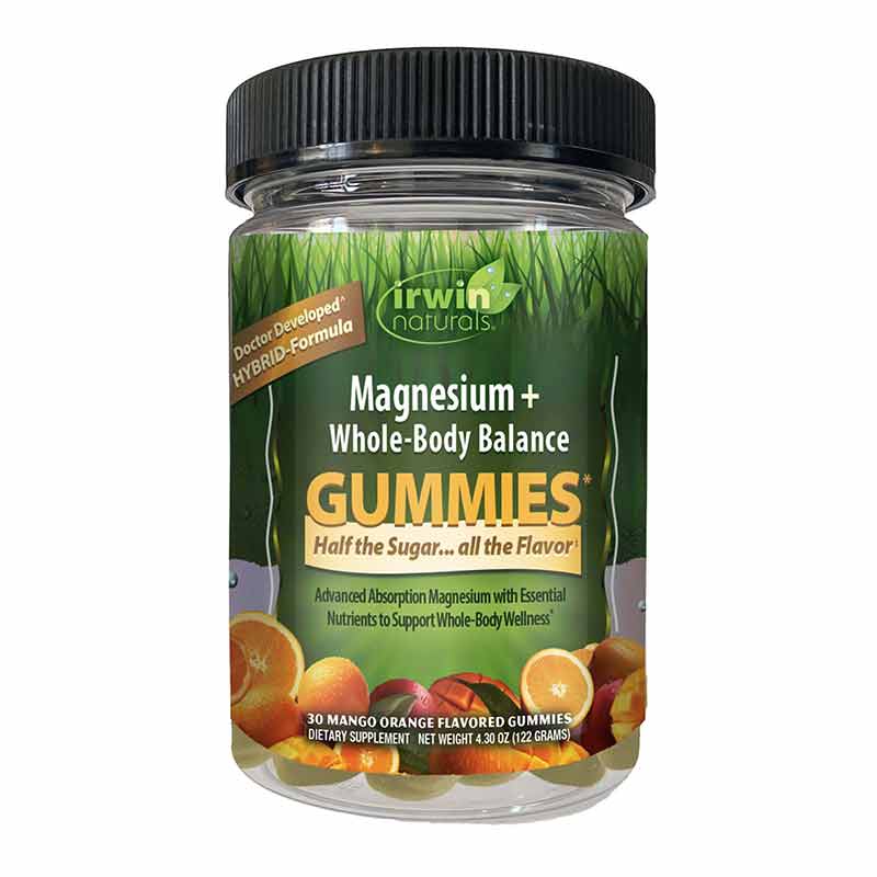 Magnesium + Whole-Body Balance Gummies, , by Irwin Naturals