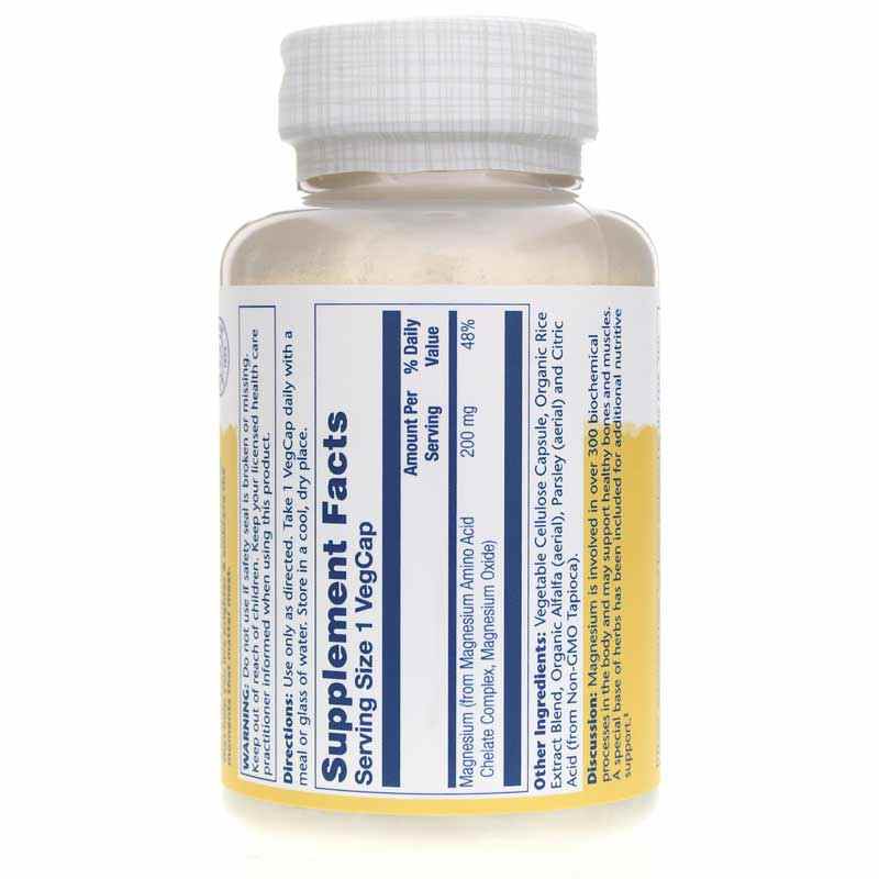 Magnesium 200 Mg, by Solaray, image #3
