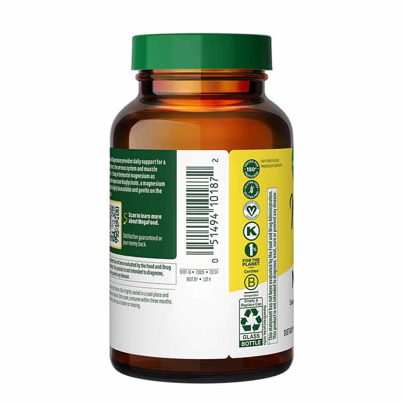 Magnesium, 60 Tablets, by Megafood, image #3