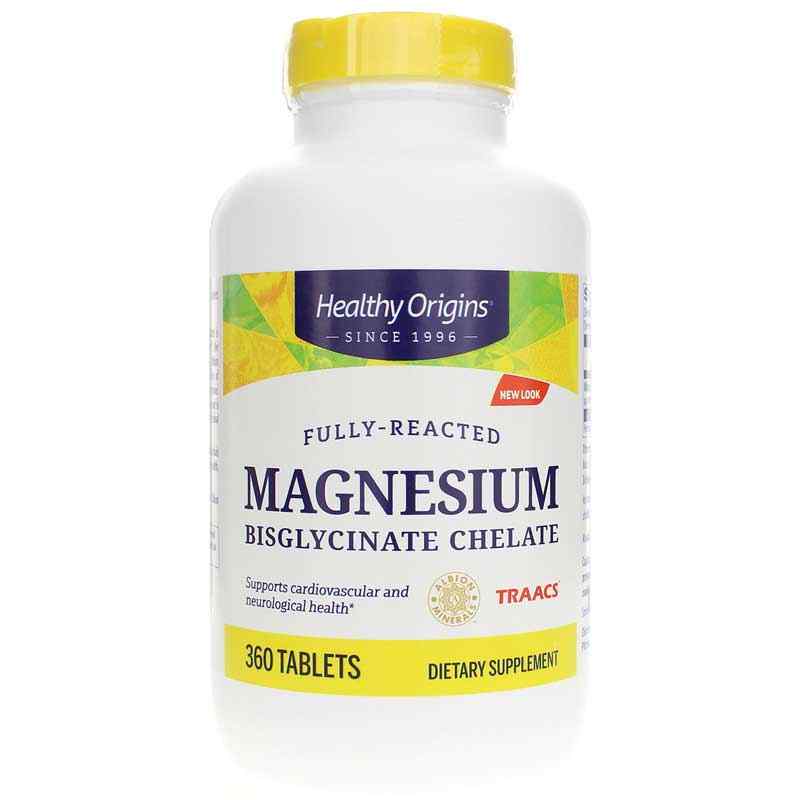 Magnesium Bisglycinate Chelate, 360 Tablets, by Healthy Origins
