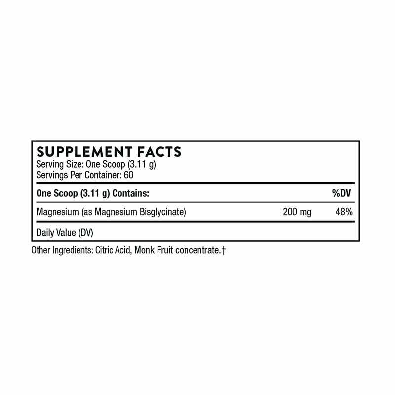 Magnesium Bisglycinate Powder, by Thorne Research, image #3