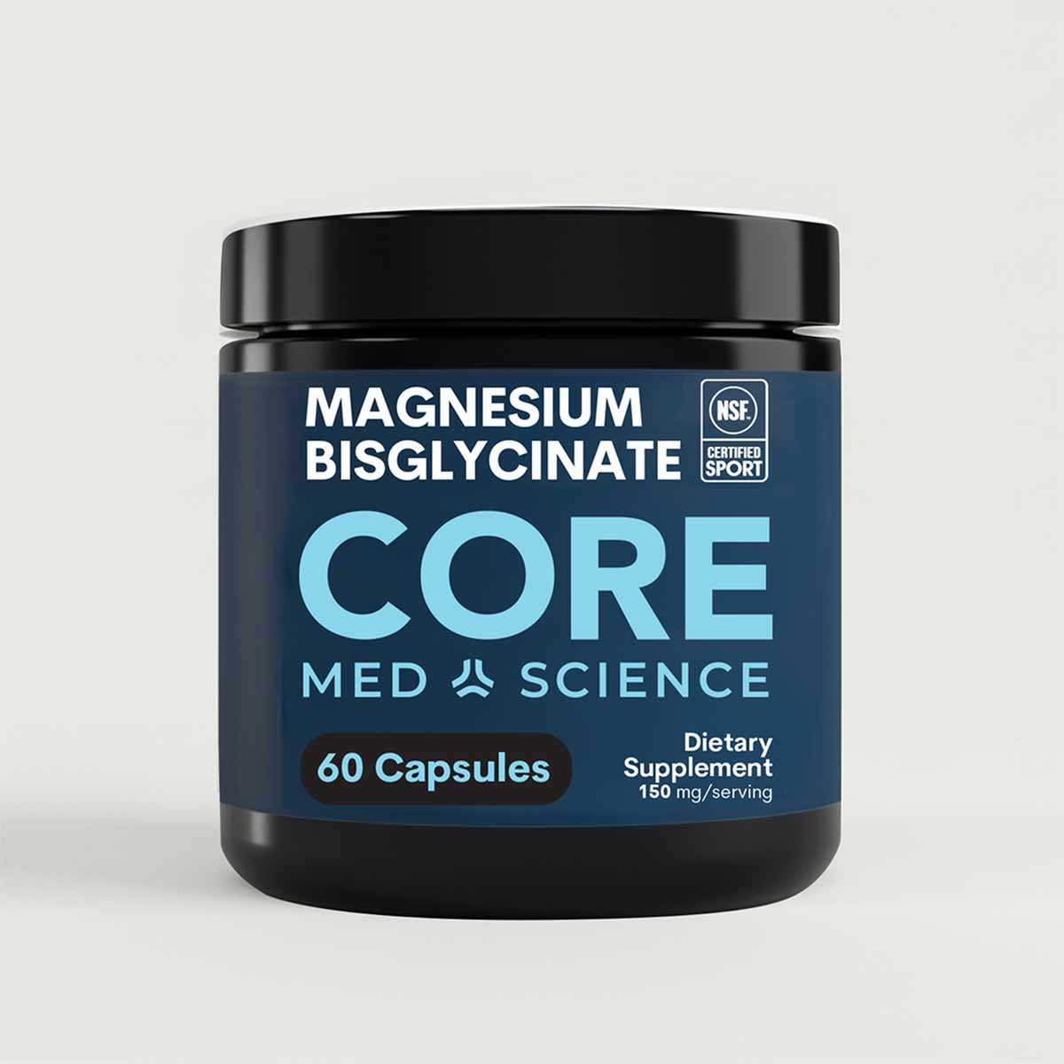 Magnesium Bisglycinate Capsules, by Core Med Science