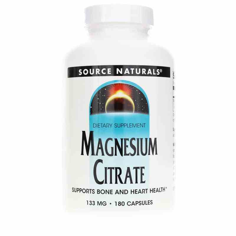 Magnesium Citrate 133 Mg, by Source Naturals