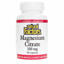Magnesium Citrate 150 Mg, by Natural Factors