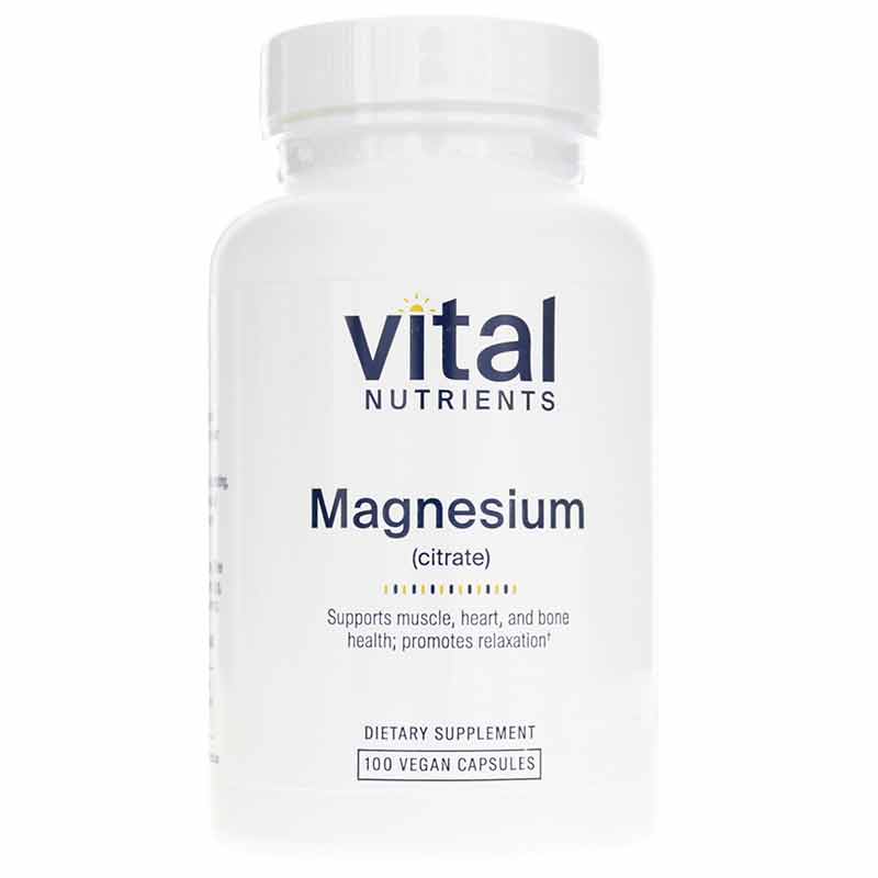 Magnesium (citrate) 150 Mg, by Vital Nutrients