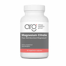 Magnesium Citrate 170 Mg, 90 Veg Capsules, by Allergy Research Group