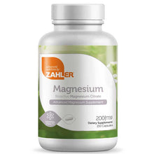Magnesium Citrate 200 Mg, by Zahler