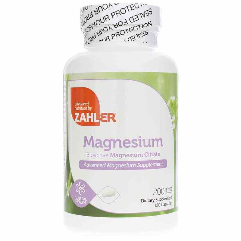 Magnesium Citrate 200 Mg, by Zahler
