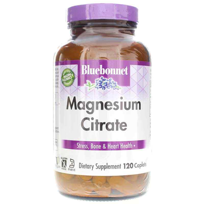 Magnesium Citrate 400 Mg, by Bluebonnet