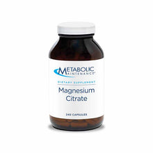 Magnesium Citrate, 240 Capsules, by Metabolic Maintenance