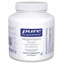 Magnesium (citrate), 180 Capsules, by Pure Encapsulations