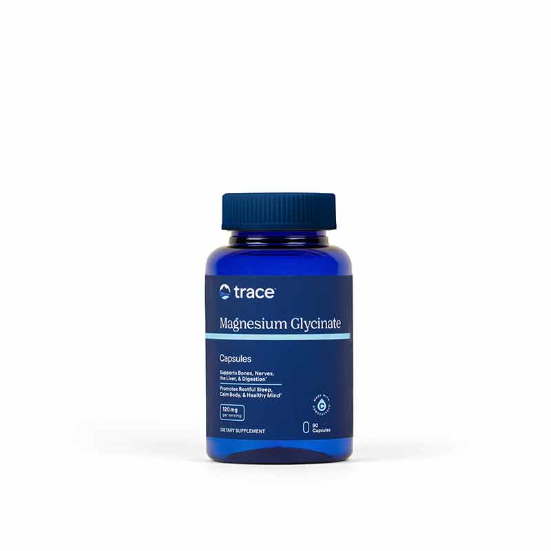 Magnesium Glycinate 120 Mg, by Trace Minerals Research