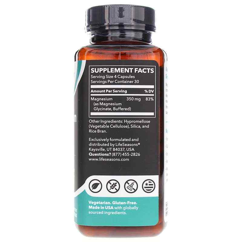 Magnesium Glycinate 350 Mg, by LifeSeasons, image #2