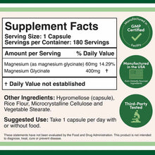 Magnesium Glycinate, by Double Wood Supplements