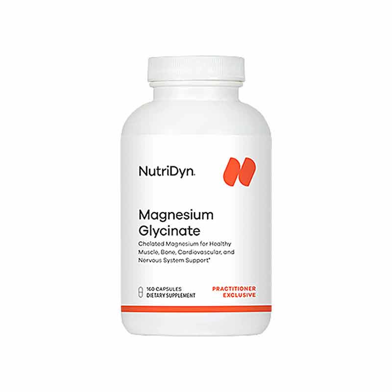 Magnesium Glycinate, 160 Capsules, by NutriDyn