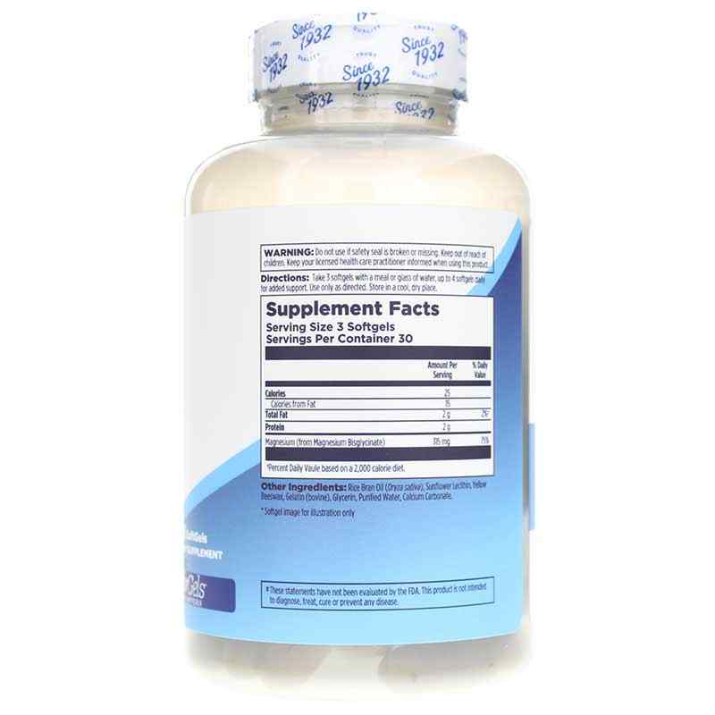 Magnesium Glycinate ActivGels, 90 Softgels, by Kal, image #2