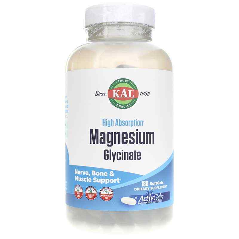Magnesium Glycinate ActivGels, Kal – Professional Supplement Center