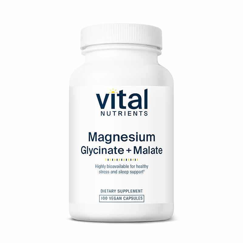 Magnesium Glycinate + Malate, by Vital Nutrients