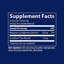 Magnesium Glycinate Powder, Berry Lemonade, by Trace Minerals Research, image #2