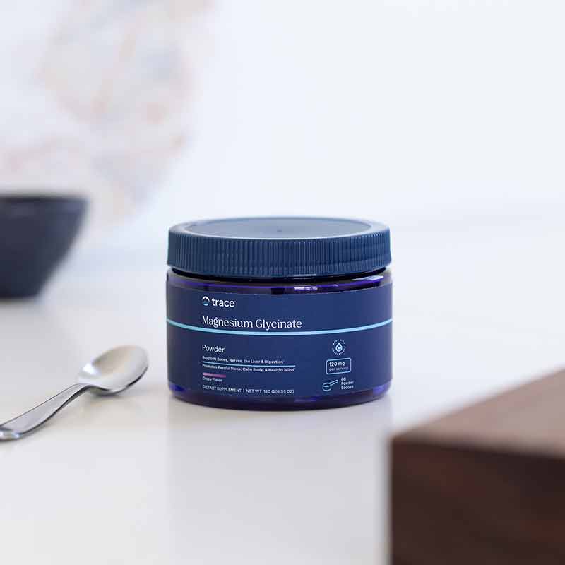 Magnesium Glycinate Powder, Grape, by Trace Minerals Research, image #3