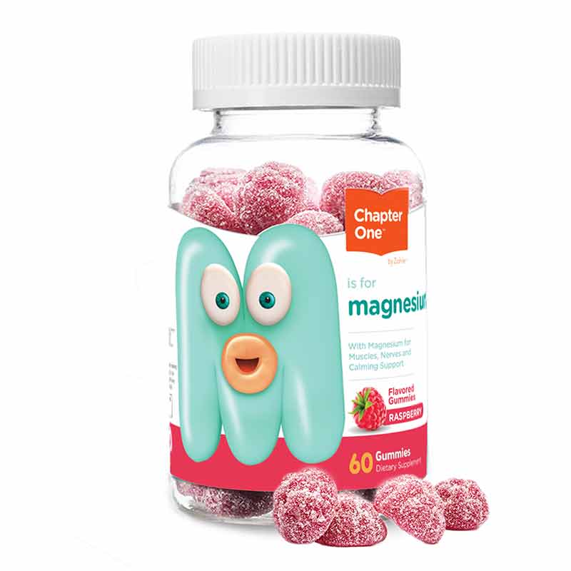 Magnesium Gummies, Raspberry, 60 Gummies, by Chapter One